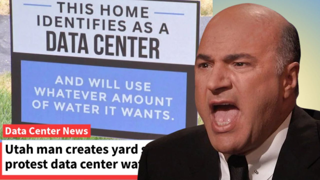 Kevin O'Leary's Data Center Challenged by a Yard Sign